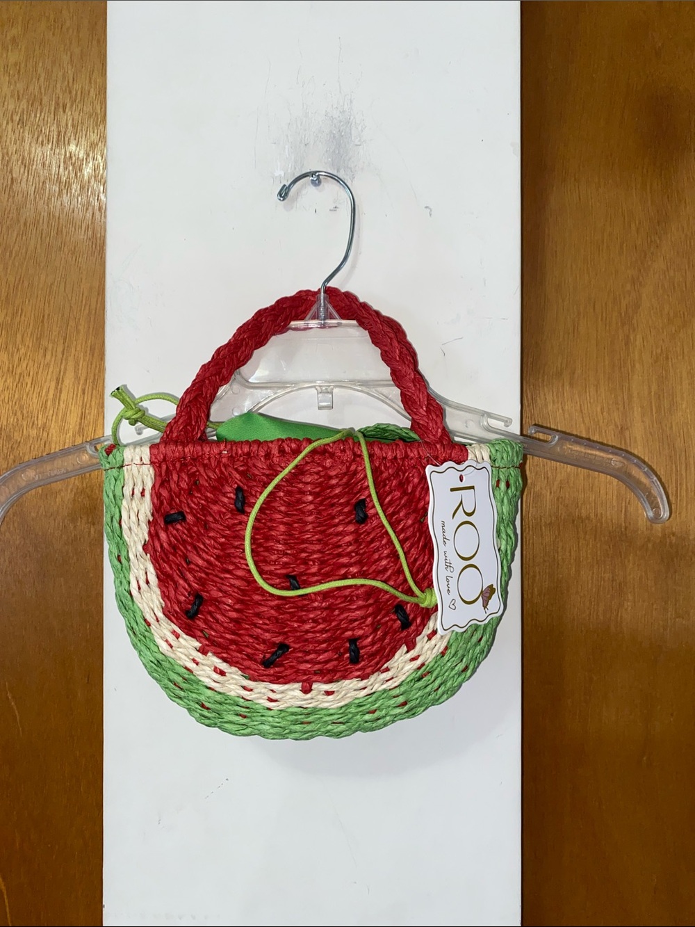 🍉NWT Kids’ Beautiful Non Toxic Watermelon Woven Crossbody or Handbag
